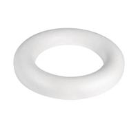 Gros lot de 10 Demi Anneaux - Couronnes polystyrène à fond plat 35 cm - Unique