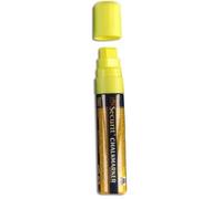 Gros Marqueur Toutes Surfaces Securit Chalkmarker Marker Craie Liquide Chalk " Style Posca " 15mm Tag Graffiti Art Jaune Yellow