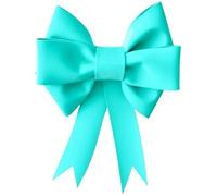 Gros Noeud Cadeau Décoration Kit De Décoration Murale À Faire Soi-même Avec Nœud Géant, Papier Éponge 3 Mm, For Mariage, Noël, Restaurant, Prédécoupé, Assemblage Facile(Blue 2,75cm DIY Material)