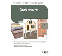 Gros oeuvre: Prescriptions techniques et recommandations pratiques - Fondations superficielles et dallages - Maçonnerie de petits éléments - Planchers et rupteurs de ponts thermiques