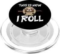 Gros Paresseux Fainéant This is How I Roll PopSockets PopGrip pour MagSafe