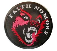 Gros Patch Groupe Faith No More 20.5 Cm Écusson Thermocollant Dos Veste Blouson Biker Fan Musique
