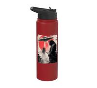 Gros Pied Samouraï OVNI Japon Stainless Steel Insulated Water Bottle