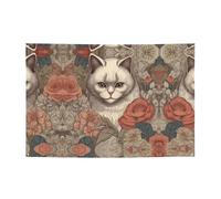 Gros plan des bannières de fête à motifs œil de chat profond - Créez de superbes points forts décoratifs pour les anniversaires, les vacances et les espaces de la maison