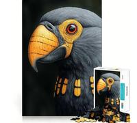 Gros Plan d'un Toucan sur Un Perroquet Puzzle de 1000 pièces pour Adolescents Jeu de logique Passe-Temps Calme Découpe précise Cadeau Exquis 50x75cm
