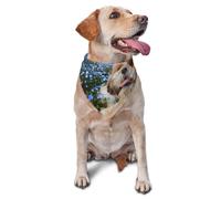 Gros Plan sur Le Shih Tzu, Bandanas pour Chien, Chat, Chiot, écharpes, Mouchoir Lavable pour Animaux de Compagnie