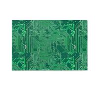 Gros Plan sur Un Circuit imprimé Vert., Puzzle de 1000 pièces en Bois, Jeu Familial, décoration Murale pour Adultes et Adolescents