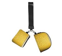 Gros plan sur un verre de bière,Sacoche de poignet pour sports de plein air, porte-monnaie portable, pochette portefeuille avec porte-clés détachable