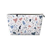 Gros Points colorés sur Fond Blanc, Trousse de Maquillage Trousse à cosmétiques Trousse de Toilette de Voyage Portable Pochette de Toilette