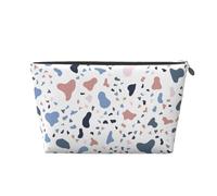 Gros Points colorés sur Fond Blanc, Trousse de Toilette Trousse de Maquillage Sac à cosmétiques Trousse de Toilette de Voyage Portable