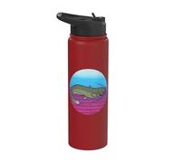 Gros poisson-chat pêcheur pêcheur poisson-chat nature Stainless Steel Insulated Water Bottle