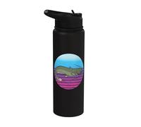 Gros poisson-chat pêcheur pêcheur poisson-chat nature Stainless Steel Insulated Water Bottle