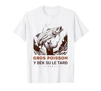 Gros Poisson Créole Idée-cadeau Pêche Pêcheur Réunionnais T-Shirt