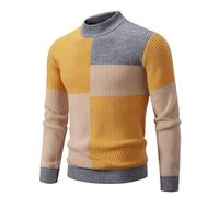 Gros Pull Homme HiverSweatshirts Homme LegerSweat-Shirt Épaisse Automne Et Hiver Simple Classique Décontracté Chandail Loisirs Et Mode Slim Fit Chaude Lâche Cardigan À Col Rond Manches Longues