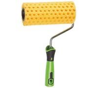 GROS ROULEAU FACADE POUR CREPI GROS GRAIN INTERIEUR OU EXTERIEUR MOUSSE A TROU POUR PEINTURE PEINTRE ENDUIS IRREGULIER 180 mm