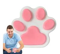 Gros Squishy Patte De Chat, 14x14cm Jouet A Presser Patte De Chat, Anti Stress Patte De Chat, Jouets À Presser Squishy Big Cat Paw, Jouets À Presser Sensoriels Doux, pour L'anxiété Et La Relaxation