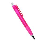 Gros stylo à bille rétractable de 1 mm - Grande prise en main large - Écriture lisse - Pour bureau, école, écriture lisse - Cadeau