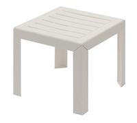 GROSFILLEX 53001004 Miami Table, Blanc, 40 x 40 cm