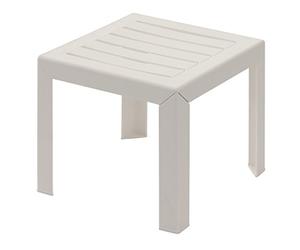GROSFILLEX 53001004 Miami Table, Blanc, 40 x 40 cm