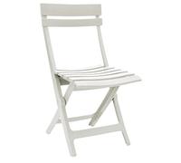 GROSFILLEX Chaise pliante Miami - Blanc Blanc G
