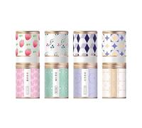 Grospe Lot de 4 baumes solides pour homme et femme - Balme de poche portable - Parfait pour les voyages - Parfum naturel