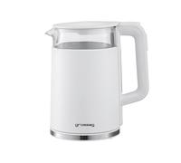 GROSSAG Bouilloire électronique avec pot en verre 1,7l blanc