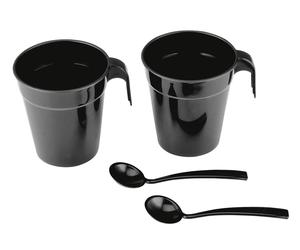 GROSSAG Reise-Wasserkocher Edelstahl-Topf 0,5l