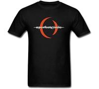 Grossbull A Perfect Circle T-Shirt Black Graphic Mens Tee Shirt Manches Courtes(Small)