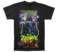 Grossbull Rob Zombie Men's Room in Hell T-Shirt Black Medium
