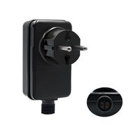 Großcat Adaptateur LED D'éclairage de Jardin, Alimentation 12V DC 2A 24W IP44 pour (B0FBGJ238B, B0FBGHC7G6) Spot LED Extérieur et Lumières Extérieures Étanches, prise UE, Lot de 1