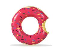 Grosse Bouee Donut Adulte, 120cm Bouée Piscine Donuts, Rose Bouee Sirene Bouée de Natation PVC Bouée Gonflable de Tube pour Ainsi qu'à des Adultes Les Fêtes D'été sur La Plage et La Piscine