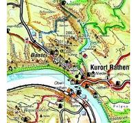 Große Karte Der Sächsischen Schweiz 1:30000