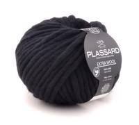 Grosse Laine Mèche Extra Wool 016 Noir 100% Laine