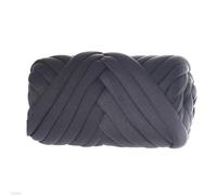 Grosse Laine,Pelote Laine Grosse Maille Fil épais Super volumineux de 0.5KG, for tricot à la main, Crochet, grand coton doux, bras bricolage, fil filer for couverture(0.5kg Dark Grey)
