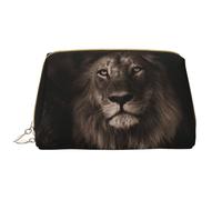 Große Make-up-Tasche, Leder-Kosmetiktasche, Reise-Toilettenartikel-Organizer, Make-up-Tasche, Chute du Lion modèle 3D