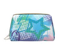 Große Make-up-Tasche, Leder-Kosmetiktasche, Reise-Toilettenartikel-Organizer, Make-up-Tasche, Flash des Stars du Rock