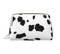 Große Make-up-Tasche, Leder-Kosmetiktasche, Reise-Toilettenartikel-Organizer, Make-up-Tasche, Impression Dalmatien