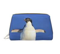 Große Make-up-Tasche, Leder-Kosmetiktasche, Reise-Toilettenartikel-Organizer, Make-up-Tasche, Manchot