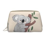 Große Make-up-Tasche, Leder-Kosmetiktasche, Reise-Toilettenartikel-Organizer, Make-up-Tasche, Modèle Mignon d'ours Koala de Dessin animé