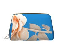 Große Make-up-Tasche, Leder-Kosmetiktasche, Reise-Toilettenartikel-Organizer, Make-up-Tasche, Roses Uniques