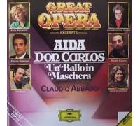 Claudio Abbado – Grosse Oper Auszüge: Aida/Don Carlos/Un Ballo in Maschera – Import
