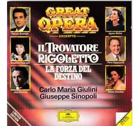 Carlo Maria Giulini – Grosse Oper Auszüge:Il Trovatore/Rigoletto/La Forza del Destino – Import