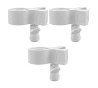 Grosse Pince pour Microphone Dynamique avec Adaptateur 5/8 à 3/8 | Plastique et Métal, Clips de Câble Intégrés, des Vibrations du Bureau, pour Artistes et Enseignants