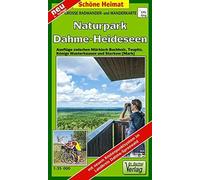 Große Radwander- Und Wanderkarte Naturpark Dahme-Heideseen 1 : 35 000