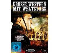 Große Western mit Weltstars - 6 DVDs voller großer Stars und Geschichten aus dem Wilden Westen - 12 Filme voller actiongeladener Unterhaltung
