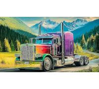 Großer LKW Puzzle 1000 pièces Educa Jouet en Bois Jeu D'Intelligence Décoration Intérieure Jeu éduKatzeif Challenge Toy pour Adultes & Enfants des 14 Ans 38x26cm/1000pcs