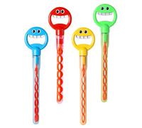 Grosses Baguettes à Bulles | Maker Bubbles Bubble Stick Souffleur,Jouet d'été de Visage Souriant, Fournitures de fête Portables pour Les activités de Plein air en intérieur