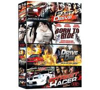 Grosses Cylindrées - Coffret 4 Films : Fast Drive + Born To Ride + Drive Or Die + Street Racer - Pack