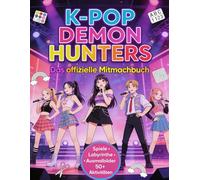 Großes K-Pop Mal- und Mitmachbuch für Kinder: Spiele, Rätsel und Ausmalspaß