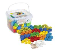 Grosses Perles En Bois À Enfiler